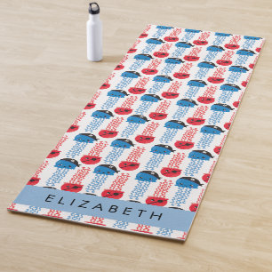 Pirate Jellyfish, Quallen Muster, Ihr Name Yogamatte