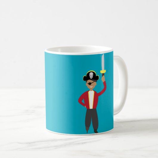 Pirate Kaffeetasse (VorderseiteRechts)