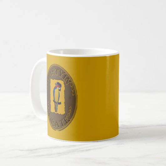 PIRATE KAFFEETASSE (Vorderseite Links)