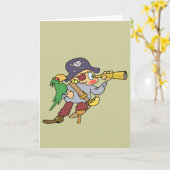Pirate Karte (Gelbe Blume)
