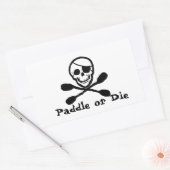 Pirate Kayak Flag Sticker (Umschlag)
