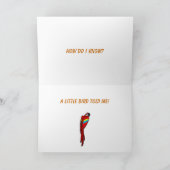 Pirate Kilroy Birthday Card Karte (Innenseite)