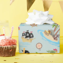 Pirate Kindergeburtstag Party Geschenkpapier