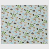 Pirate Kindergeburtstag Party Geschenkpapier (Flach)