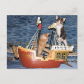 Pirate Kittens Postcard Postkarte (Vorderseite)