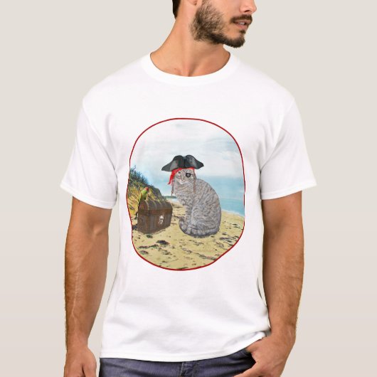 Pirate Kitty T-Shirt (Vorderseite)