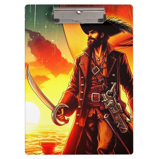 Pirate Klemmbrett (Vorderseite)
