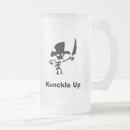 Pirate Knuckle Up Mattglas Bierglas