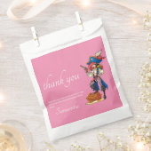 Pirate Lady Danke Pink Geschenktütchen (Ausgeschnitten)