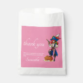 Pirate Lady Danke Pink Geschenktütchen (Vorderseite)