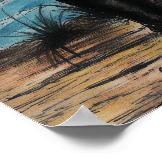 Pirate Lady Poster (Ecke)