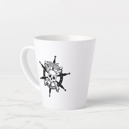 Pirate Latte Tasse (Linke Ecke)