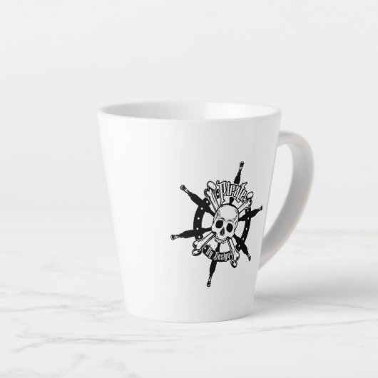 Pirate Latte Tasse (Rechte Ecke)