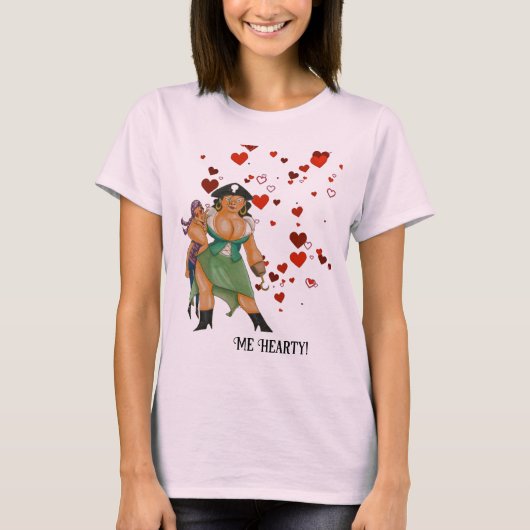 Pirate-Liebe T-Shirt (Vorderseite)