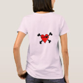 Pirate-Liebe T-Shirt (Rückseite)