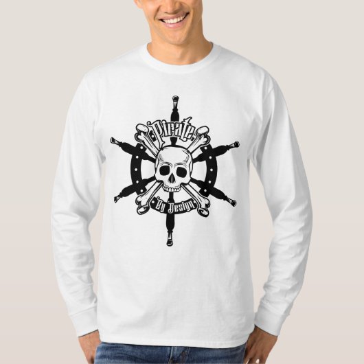 Pirate Long Sleeve T - Shirt (Vorderseite)