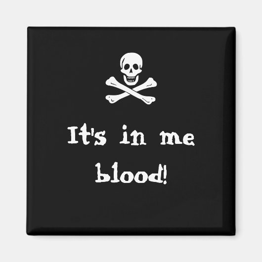 Pirate - Magnet (Vorne)