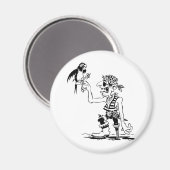 Pirate Magnet (Vorderseite/Rückseite)