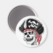 Pirate Magnet (Vorderseite/Rückseite)