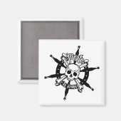 Pirate Magnet (Vorderseite/Rückseite)