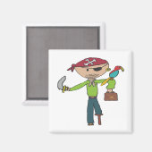 Pirate Magnet (Vorderseite/Rückseite)