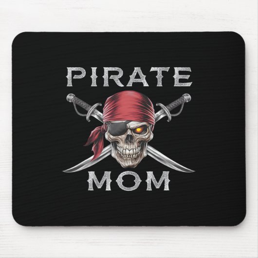 Pirate-Mama Mousepad (Vorne)