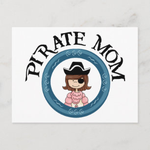 Pirate Mama Postkarte