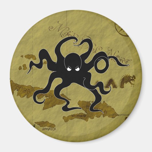 Pirate Map #1 Magnet (Vorne)