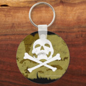Pirate Map #1 Schlüsselanhänger (Vorderseite)