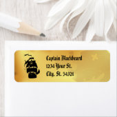 Pirate Map Address Labels (Insitu)