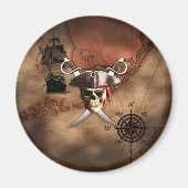 Pirate Map Magnet (Vorne)