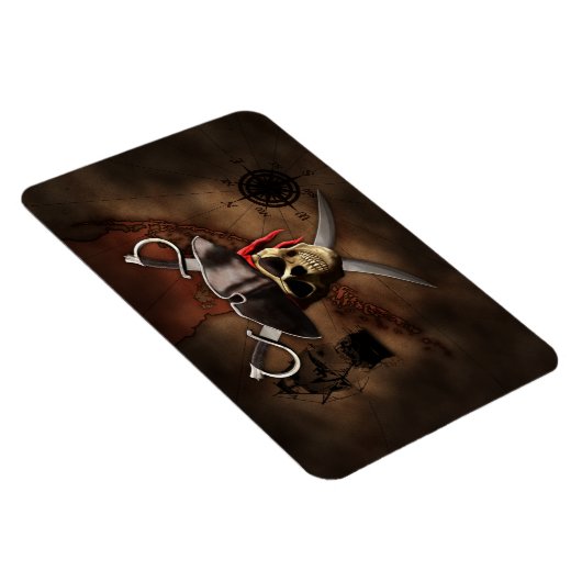 Pirate Map Magnet (Rechte Seite)
