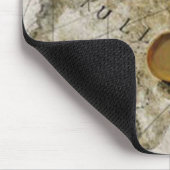Pirate Map Maus Pad Mousepad (Ecke)