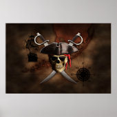 Pirate Map Poster (Vorne)