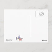 Pirate Map Postkarte (Rückseite)