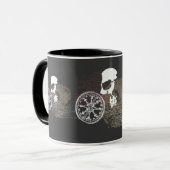 Pirate Map Tasse (Vorderseite Links)