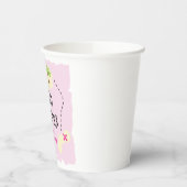 Pirate Map Zwei Sea Pink Geburtstag Pappbecher (Links)