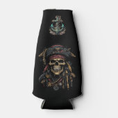 Pirate Mascot Flasche Cooler Flaschenkühler (Vorderseite)