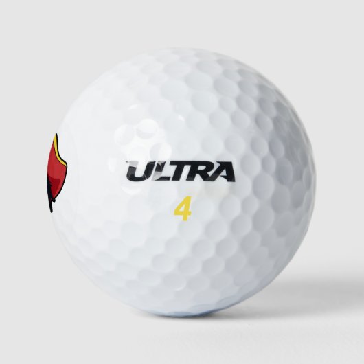 Pirate Mascot Golf Balls Golfball (Logo)