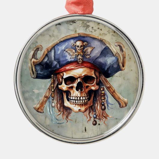 Pirate Mascot Ornament (Vorne)