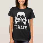 Pirate Mathematics Lehrer Mathematiker Mathematike T-Shirt<br><div class="desc">Pirate Mathematics Lehrer Mathematiker Mathematiker</div>