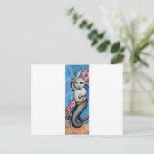 Pirate MerCat Postkarte (Stehend Vorderseite)