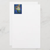 Pirate Mermaid Briefpapier (Vorne/Hinten)