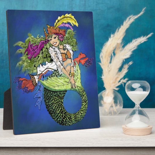 Pirate Mermaid Fotoplatte (Seite)