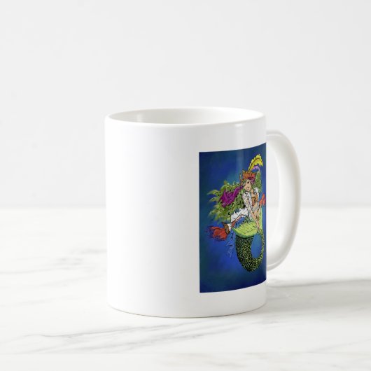 Pirate Mermaid Kaffeetasse (VorderseiteRechts)