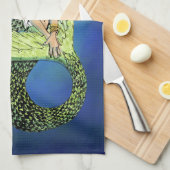 Pirate Mermaid Küchentuch (Viertel Falte)