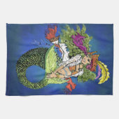 Pirate Mermaid Küchentuch (Horizontal)