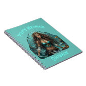 Pirate Mermaid Lady Thunder_Cove Notizblock (Rechte Seite)