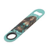 Pirate Mermaid Lady Thunder_Cove Speed Flaschenöffner (Rückseite Schrägansicht)