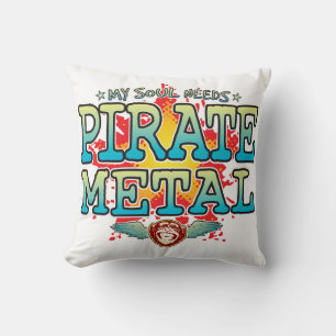 Pirate Metal Soul Cushion Kissen